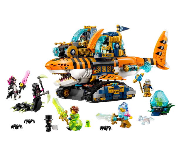 LEGO DREAMZZZ 71515 Rekinoczołg tygrysi - 1473530 - zdjęcie 3